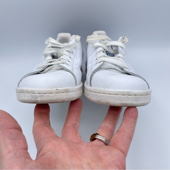 Adidas Stan Smith Sneakers 6 White/Blue - Picture 9 of 16